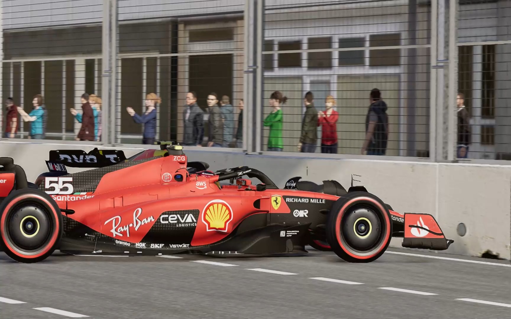 阿斯顿马丁险胜红牛车队，塞恩斯点燃赛场